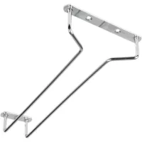 Porta Copas de Acero Inoxidable Cromado de 16 Pulgadas THUNDER SLKGH016C