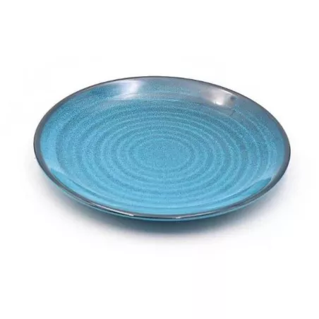 Plato Redondo de Melamina de Color Verde de 10 Pulgadas MASTER CHEF B005-GN