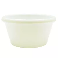 Ramekin de 6 Onzas Color Blanco Hueso, 3.87 Pulgadas de Diametro THUNDER ML539B1