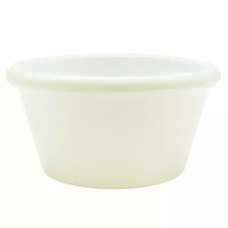 Ramekin de 6 Onzas Color Blanco Hueso, 3.87 Pulgadas de Diametro THUNDER ML539B1