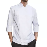 Gabacha Ejecutiva de Color Blanco Talla XL CHECKEDOUT M164Z0200F-XL