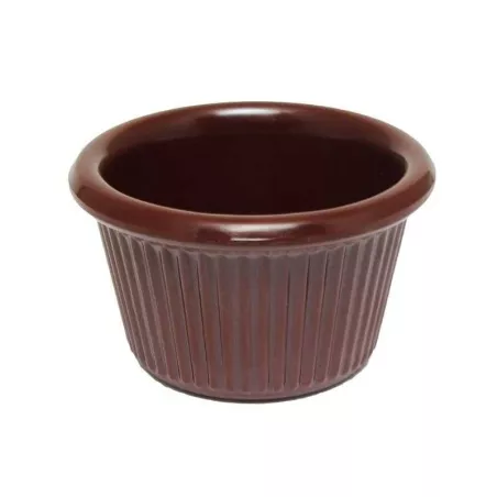 Ramekin Ranurado de i.5 Onzas, Color Cafe THUNDER ML507C1