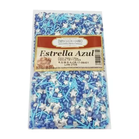 Confitillo de Estrellas Azul de 100 Gramos MAGIC COLORS 7443006008619
