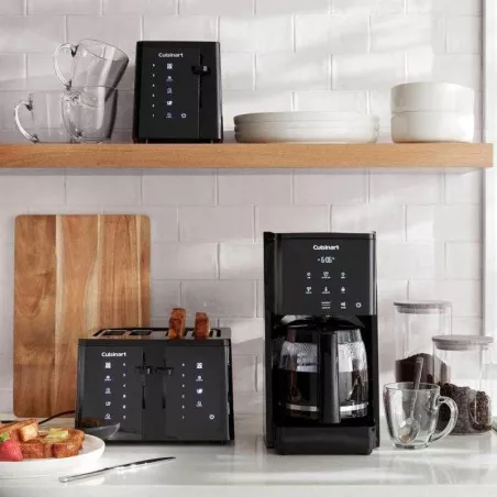 Coffe Marker con Pantalla Tactil de 14 Tazas, Color Negro CUISINART DCC-T20P1