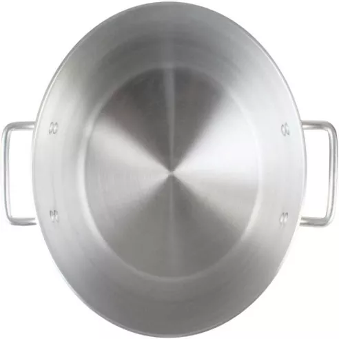 Olla Stock de Aluminio sin Tapa de 16 Quartos MASTER CHEF ASTP-16