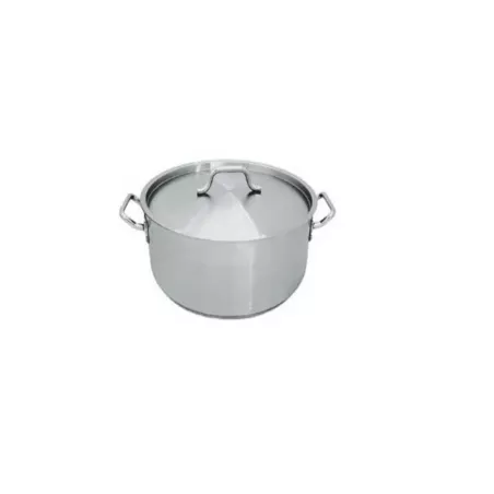 Olla Brazier de Acero Inoxidable con Tapa de 31.1 Quartos MASTER CHEF BRA-30