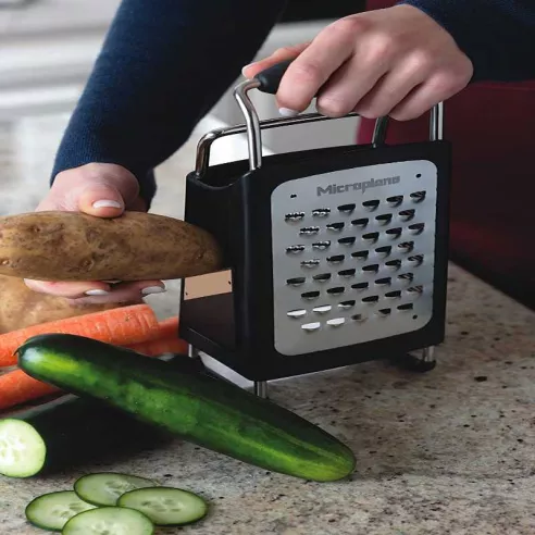 Rallador Desarmable de 4 Caras de 5-1/2 x 4-1/2 Pulgadas MICROPLANE 34006E-3