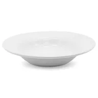Plato de Sopa Borde Ancho 9 Pulgadas Blanco CATER MAX A733