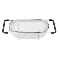 Colador Rectangular de Acero Inoxidable de 14.4 x 4.5 x 9.5 Pulgadas CUISINART CTG-00-OSC
