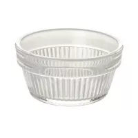 Ramekin Estriado con Orilla de Policarbonato de 4 Onzas MASTER CHEF 8386