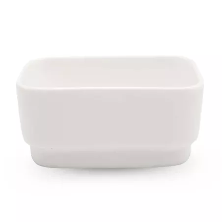 Sugar Caddy de Porcelana de Color Blanco ARNI S4656