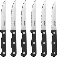Cuchillo de Carne Clasico, Set de 6 Unidades de 4-1/2 Pulgadas CUISINART C77TR-6PSK