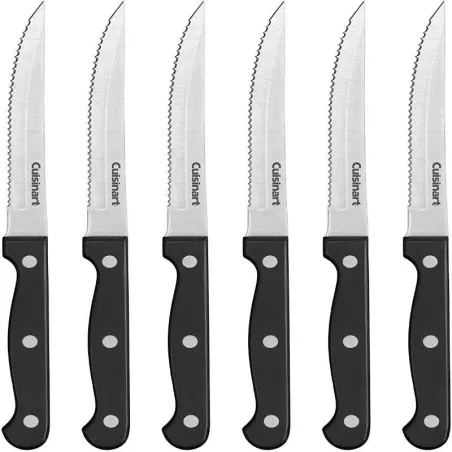 Cuchillo de Carne Clasico, Set de 6 Unidades de 4-1/2 Pulgadas CUISINART C77TR-6PSK