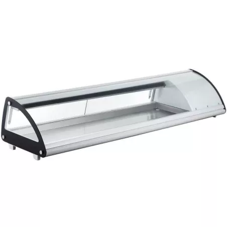 Vitrina para Sushi de 5 x 1/2 GN 175 x 45 x 33 Centimetros QUANTUM PRO SD-175