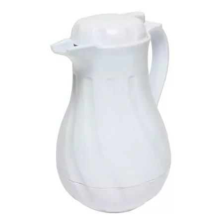 Pichel Termico Blanco Ranurado de 42 Onzas THUNDER PLWS042WT