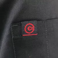 Gabacha Ejecutiva de Color Negro Talla XL CHECKEDOUT CU104C0100F-XL 2