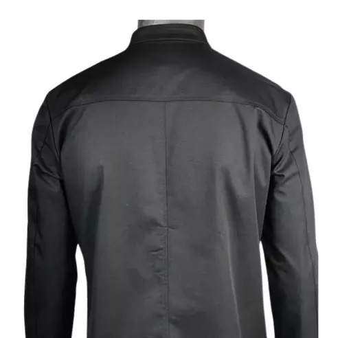 Gabacha Ejecutiva de Color Negro Talla L CHECKEDOUT CU104C0100F-L