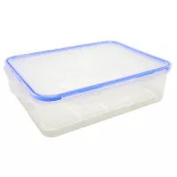 Contenedor Plastico Hermetico Rectangular de 3700 MIlilitros MASTER CHEF OM0071