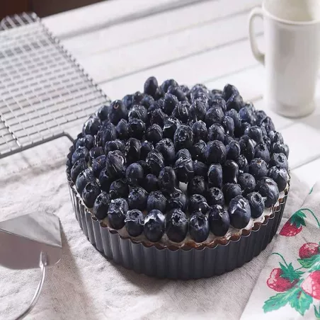 Molde de Teflon de Fondo Falso para Tarta de 10 Pulgadas FOX RUN BRANDS 4435