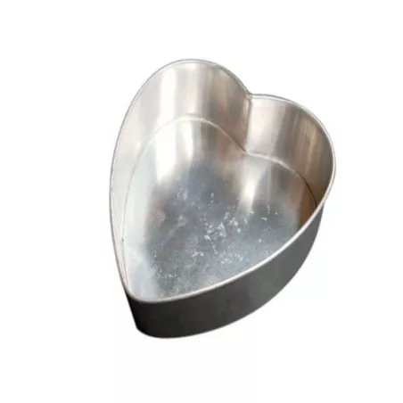 Molde de Aluminio en Forma de Corazon #3 TIPS 0403