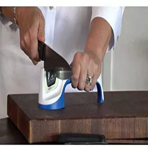 Afilador de Cuchillos de Mango Azul ACCUSHARP 036C