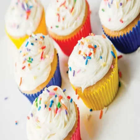 Capsulas para Cupcakes de Color Multicolor, Paquete de 75 Unidades FOX RUN BRANDS 6903