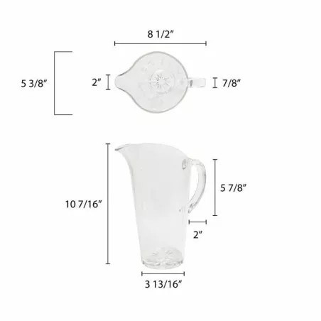 Pichel de Policarbonato de 2 litros THUNDER PLTHWP020C