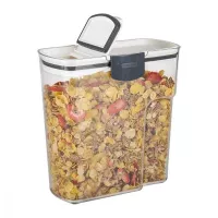 Recipiente con Dispensador de Cereales Transparente de 4.5 Quartos PROGRESSIVE PKS-155