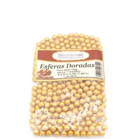 Confitillo de Esferas Doradas de 100 Gramos MAGIC COLORS 7443006008190