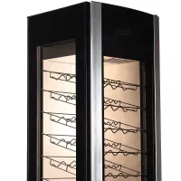 Cava de Vinos para 81 Botellas de Puerta Curva QUANTUM PRO CV81 2