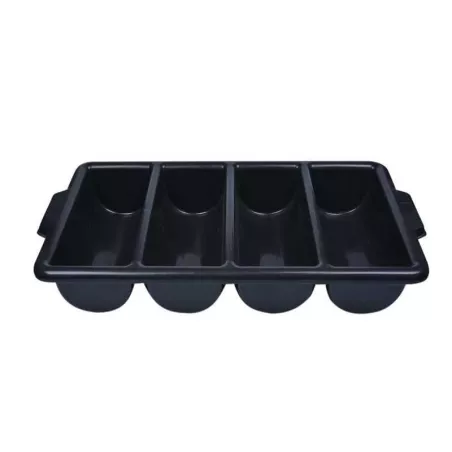 Porta Cubiertos Plastico Negro. MASTER CHEF CB-22EK