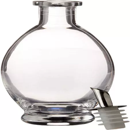 Vinagrera - Aceitera Ovalada de Vidrio de 10 Onzas FOX RUN BRANDS 2706