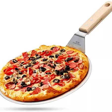 Parrilla de Pizza de Aluminio de 16 Pulgadas  MASTER CHEF PS-16