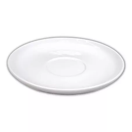 Plato Taza de Porcelana 15.5 Centimetros Blanco ARNI C1464