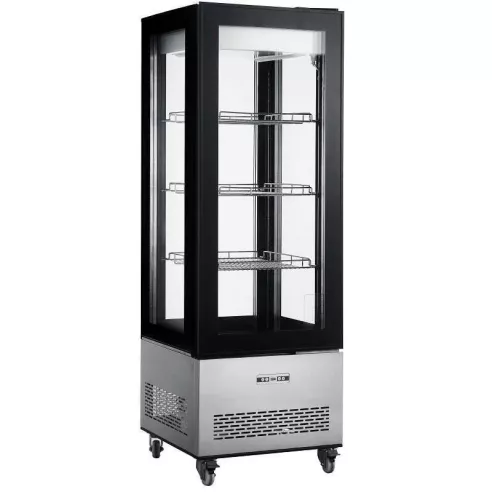 Vitrina Refrigerada de 4 Niveles de 65 x 65 x 190 Centimetros QUANTUM PRO VVRC-400