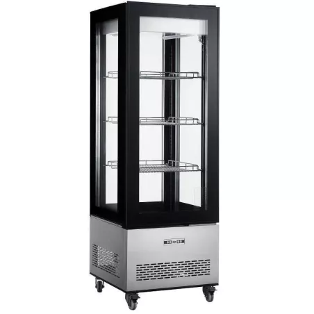 Vitrina Refrigerada de 4 Niveles de 65 x 65 x 190 Centimetros QUANTUM PRO VVRC-400