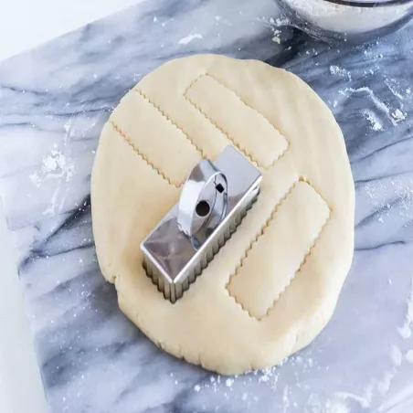 Cortador de Galletas Shortbread de 3 Pulgadas FOX RUN BRANDS 3405