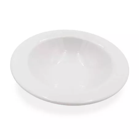 Bowl de Cereal de Borde Delgado 6-3/4 Pulgadas Blanco CATER MAX 11561