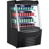 Vitrina Refrigerada de 4 Niveles Pared de 92 x 84 x 150 Centimetros QUANTUM PRO VP-390