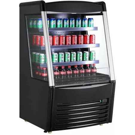 Vitrina Refrigerada de 4 Niveles Pared de 92 x 84 x 150 Centimetros QUANTUM PRO VP-390