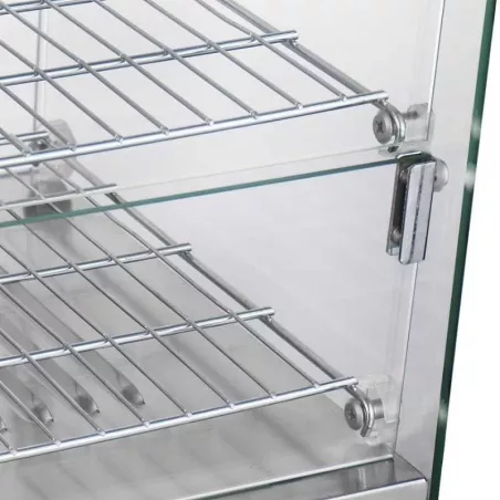 Urna Caliente Recta de 2 Niveles de 56 x 36 x 38 Centimetros QUANTUM PRO HDR250C