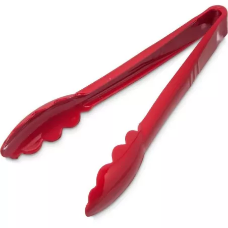 Pinza para Ensalada de Policarbonato de 9 Pulgadas de Color Rojo MASTER CHEF 8318RED