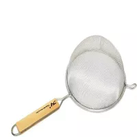 Colador de Malla Sencilla Fino de Acero Inoxidable de 8 Pulgadas THUNDER SLSTN5108 2