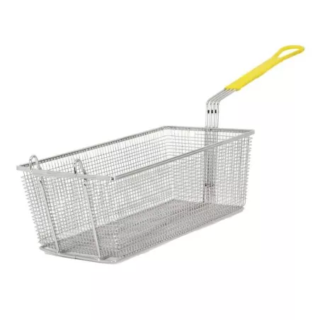 Canasta Freidora Amarilla de 16-3/4 x 8-3/4 x 6 Pulgadas MASTER CHEF WFB-YL