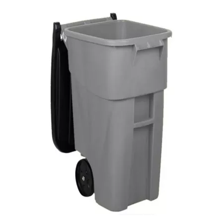 Basurero Rollout  con 2 Ruedas de 50 Galones de Color Gris RUBBERMAID FG9W2700GRAY