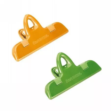 Clip para Cerrar Bolsas de 11 Centimetros, Set de 2 Unidades TESCOMA 420764