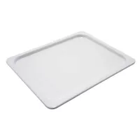Bandeja de Melamina Half x 2 Centimetros de Color Blanco MASTER CHEF B492