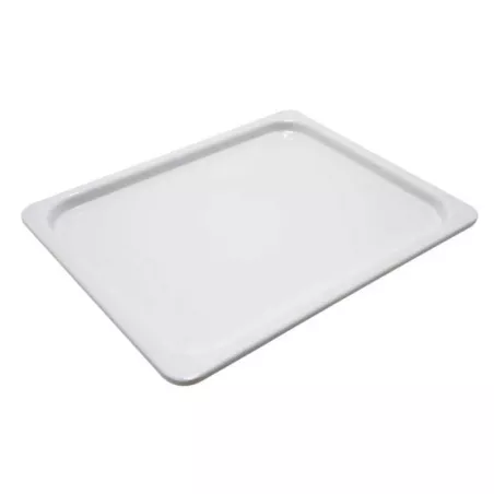 Bandeja de Melamina Half x 2 Centimetros de Color Blanco MASTER CHEF B492