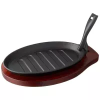 Sarten Fajita con Base Ovalada. THUNDER IRBB001