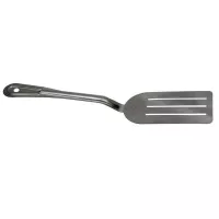 Espatula de Acero Inoxidable Ranurada de 14 Pulgadas MASTER CHEF ETSL-14